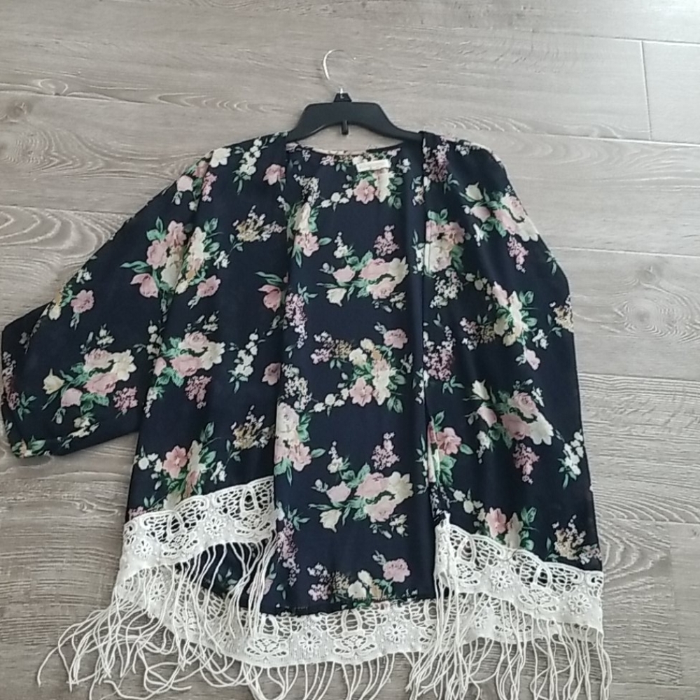 Floral kimono